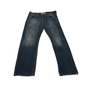 Pre-Owned. Levi's® Mens 505™ Stretch Denim Straight Leg W38 L32